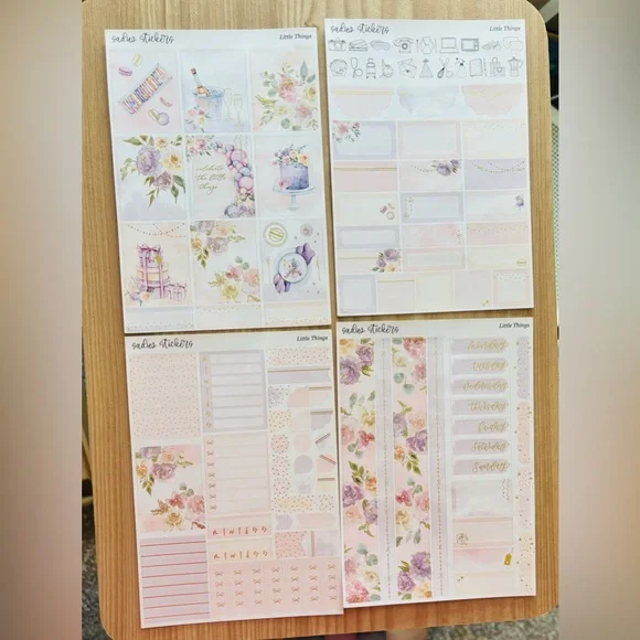 Nine four page planner Sadie’s Stickers kits - Picture 11 of 11